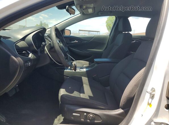 1G1ZD5ST6NF117434 2022 CHEVROLET MALIBU Белый Вид салона спереди