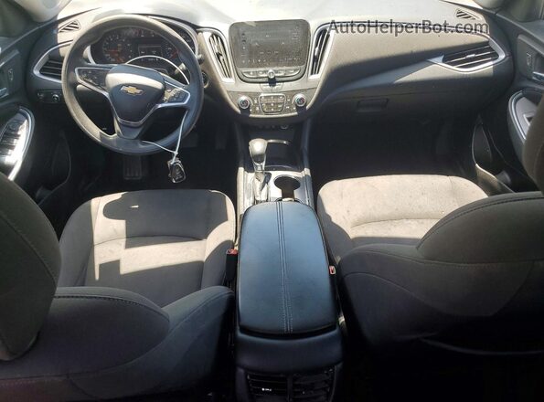1G1ZD5ST6NF117434 2022 CHEVROLET MALIBU Белый Вид панели приборов