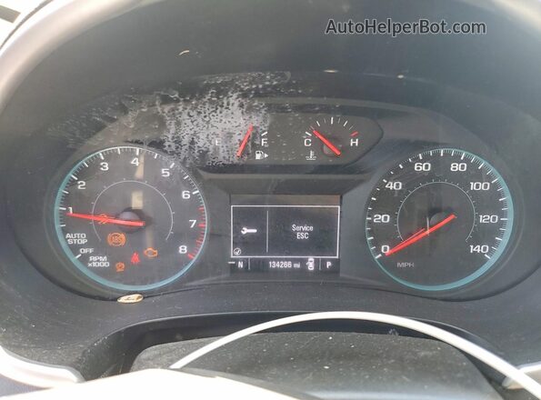 1G1ZD5ST6NF117434 2022 CHEVROLET MALIBU Белый Вид щитка приборов