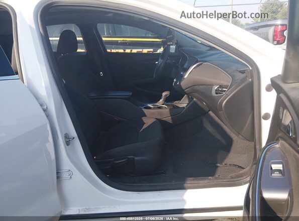 1G1ZD5ST6NF124626 2022 CHEVROLET MALIBU Белый Вид салона спереди