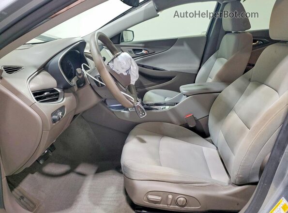 1G1ZD5ST6PF129487 2023 CHEVROLET MALIBU Серый Вид салона спереди