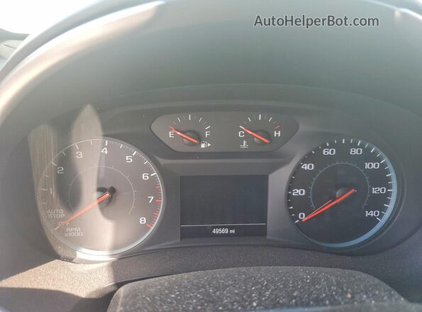 1G1ZD5ST6PF247975 2023 CHEVROLET MALIBU White Widok zestawu wskaźników