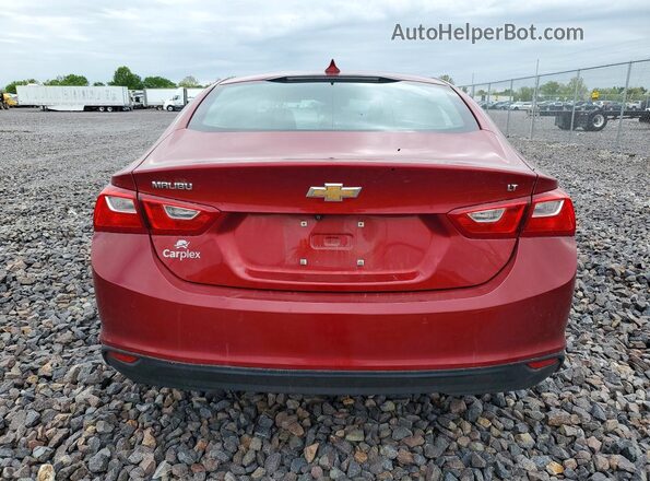 1G1ZD5ST6RF170978 2024 CHEVROLET MALIBU Red Rear view