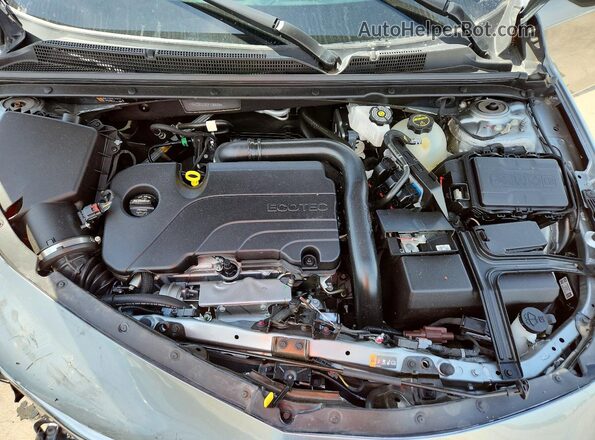 1G1ZD5ST6SF138876 2025 CHEVROLET MALIBU Gray Rear interior view