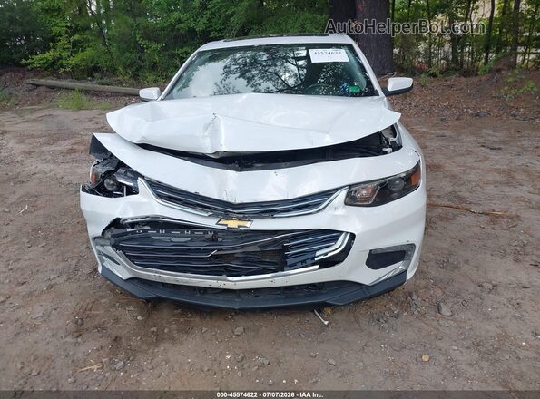 1G1ZD5ST7JF107439 2018 CHEVROLET MALIBU White Vista del cuadro de instrumentos