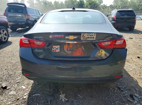 1G1ZD5ST7JF117033 2018 CHEVROLET MALIBU Black Widok z tyłu