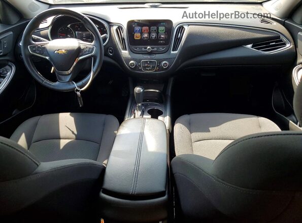 1G1ZD5ST7JF117033 2018 CHEVROLET MALIBU Black Widok deski rozdzielczej