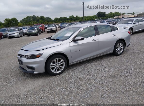 1G1ZD5ST7JF160898 2018 CHEVROLET MALIBU Silver Przód lewy
