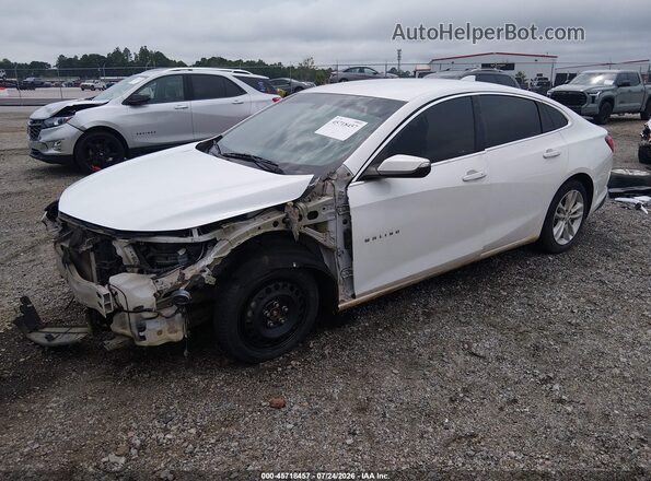 1G1ZD5ST7JF167219 2018 CHEVROLET MALIBU Белый Передняя левая четверть