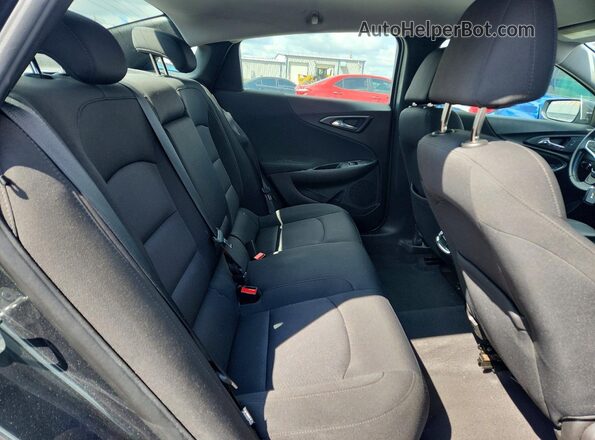 1G1ZD5ST7JF190550 2018 CHEVROLET MALIBU Gray უკანა სავარძლების ხედი