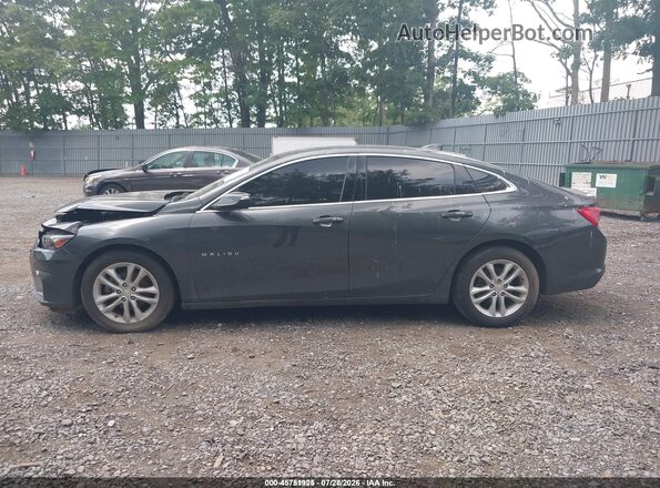 1G1ZD5ST7JF203510 2018 CHEVROLET MALIBU Black უკანა სალონის ხედი