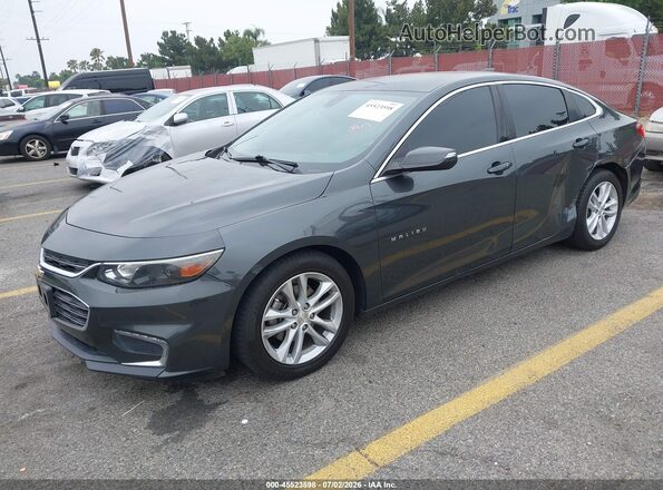 1G1ZD5ST7JF231355 2018 CHEVROLET MALIBU Серый Передняя левая четверть
