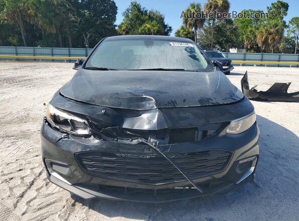 1G1ZD5ST7JF245188 2018 CHEVROLET MALIBU Black Vista frontal