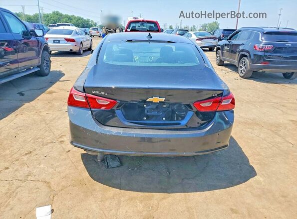 1G1ZD5ST7JF248978 2018 CHEVROLET MALIBU Charcoal უკანა ხედი