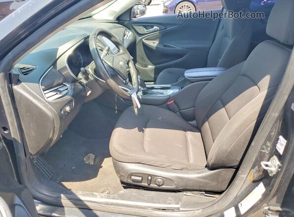 1G1ZD5ST7JF248978 2018 CHEVROLET MALIBU Charcoal წინა სალონის ხედი