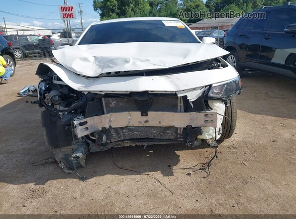 1G1ZD5ST7JF262587 2018 CHEVROLET MALIBU White Դիմացի տեսք