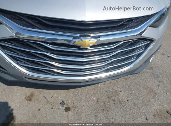 1G1ZD5ST7KF106339 2019 CHEVROLET MALIBU Серебряный Вид спереди