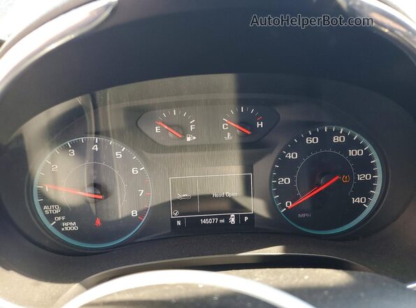 1G1ZD5ST7KF132875 2019 CHEVROLET MALIBU Gray Vista del cuadro de instrumentos