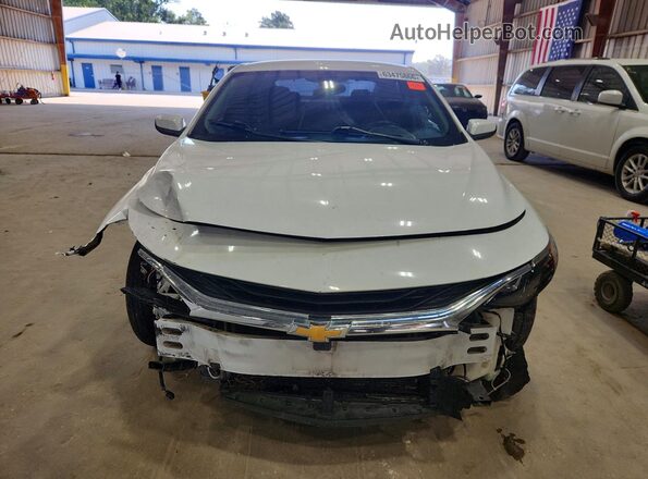 1G1ZD5ST7KF135985 2019 CHEVROLET MALIBU White Вид спереду