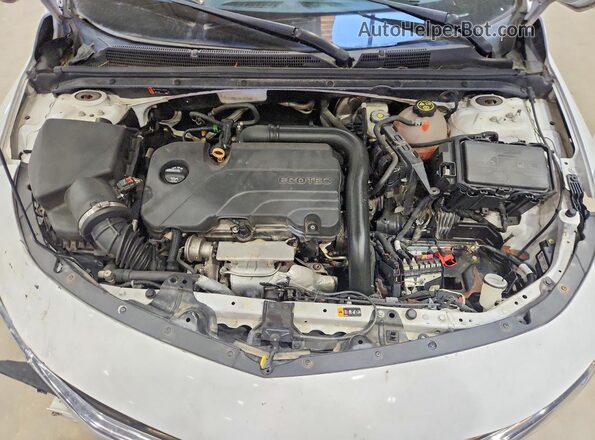 1G1ZD5ST7KF135985 2019 CHEVROLET MALIBU White Вид задньої частини салону