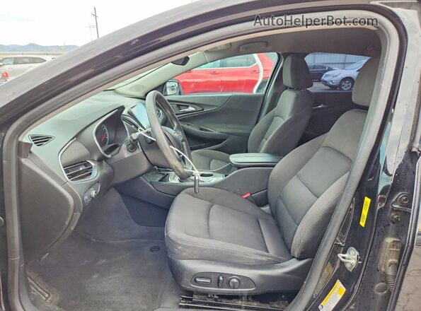 1G1ZD5ST7KF179078 2019 CHEVROLET MALIBU Черный Вид салона спереди