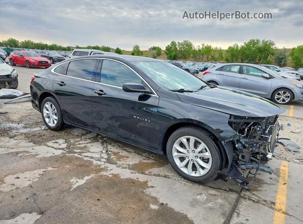 1G1ZD5ST7KF179078 2019 CHEVROLET MALIBU Черный Передняя правая четверть