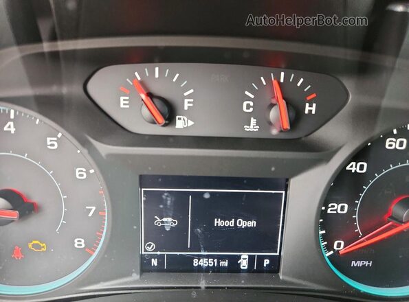 1G1ZD5ST7KF179078 2019 CHEVROLET MALIBU Черный Вид щитка приборов