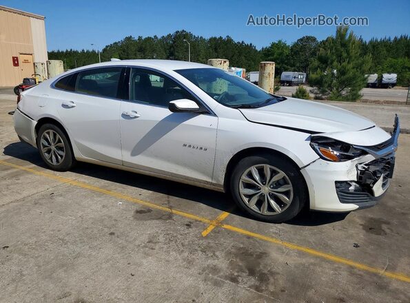 1G1ZD5ST7KF189173 2019 CHEVROLET MALIBU Белый Передняя правая четверть