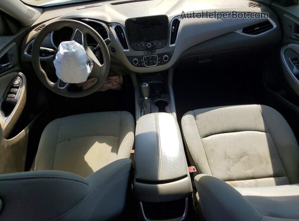 1G1ZD5ST7KF189173 2019 CHEVROLET MALIBU Белый Вид панели приборов