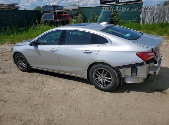 1G1ZD5ST7LF098082 2020 CHEVROLET MALIBU Silver Задня ліва чверть