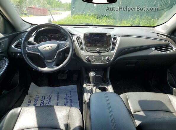 1G1ZD5ST7LF098082 2020 CHEVROLET MALIBU Silver Вид панелі приладів