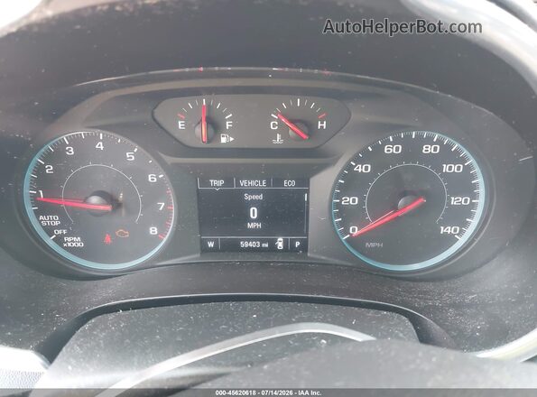 1G1ZD5ST7LF124955 2020 CHEVROLET MALIBU Blue უკანა სავარძლების ხედი