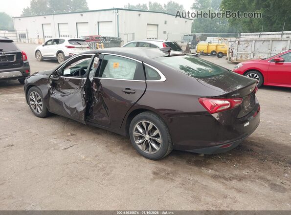 1G1ZD5ST7LF129816 2020 CHEVROLET MALIBU Maroon Trasero izquierdo