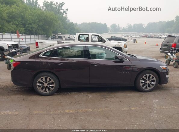 1G1ZD5ST7LF129816 2020 CHEVROLET MALIBU Maroon Vista interior trasera
