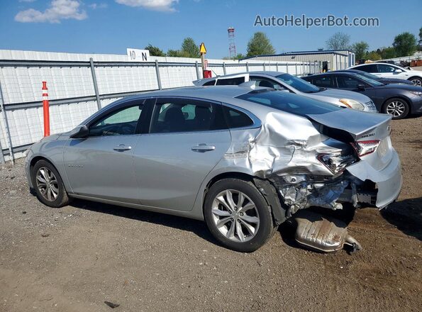 1G1ZD5ST7MF012397 2021 CHEVROLET MALIBU Silver Rear left