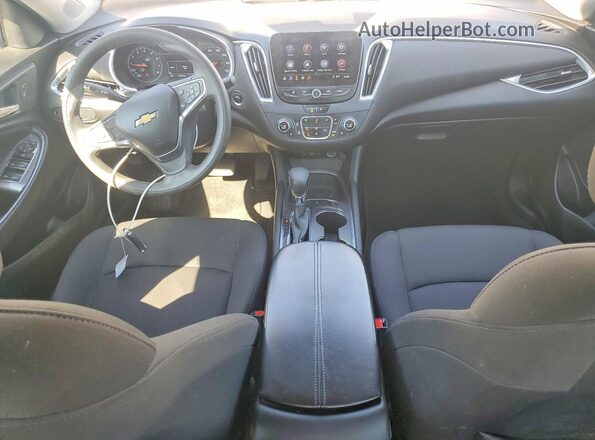 1G1ZD5ST7MF012397 2021 CHEVROLET MALIBU Silver Dashboard view