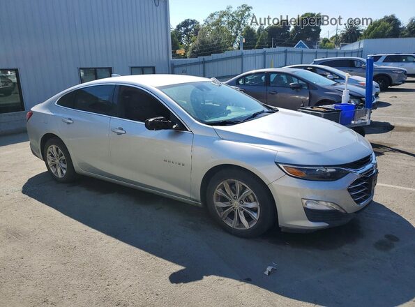 1G1ZD5ST7MF017504 2021 CHEVROLET MALIBU Silver Передня права чверть