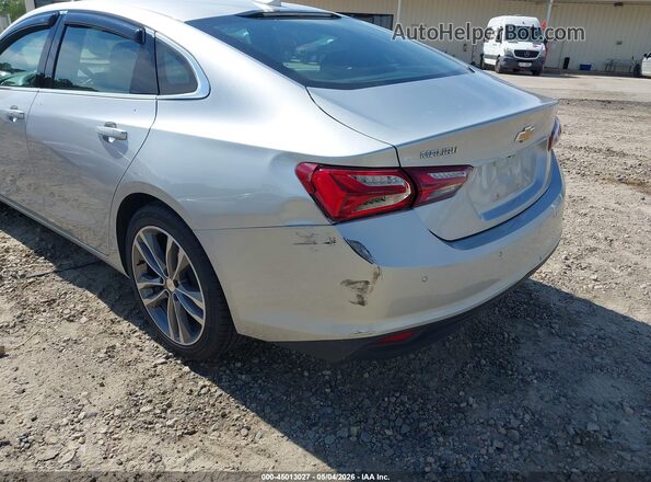1G1ZD5ST7MF045769 2021 CHEVROLET MALIBU Silver Դիմացի տեսք