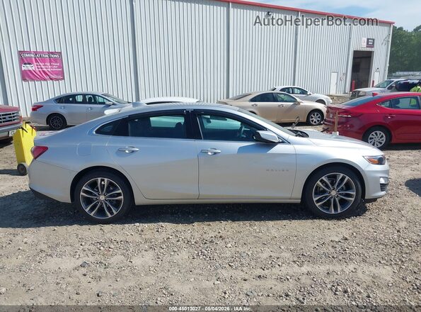 1G1ZD5ST7MF045769 2021 CHEVROLET MALIBU Silver Սալոնի հետևի տեսք