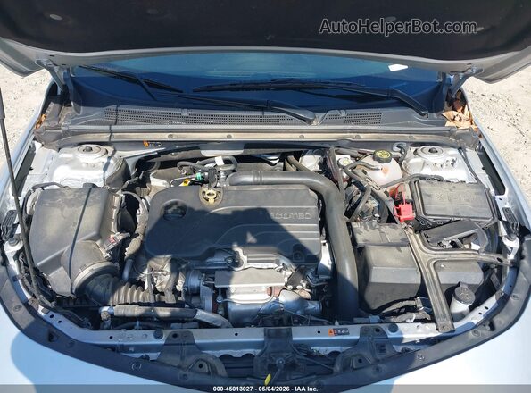 1G1ZD5ST7MF045769 2021 CHEVROLET MALIBU Silver Հետևի տեսք