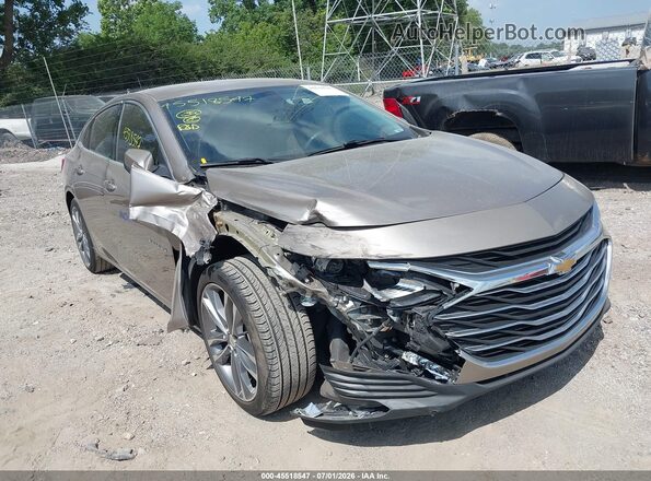 1G1ZD5ST7NF203321 2022 CHEVROLET MALIBU Champagne Widok z przodu