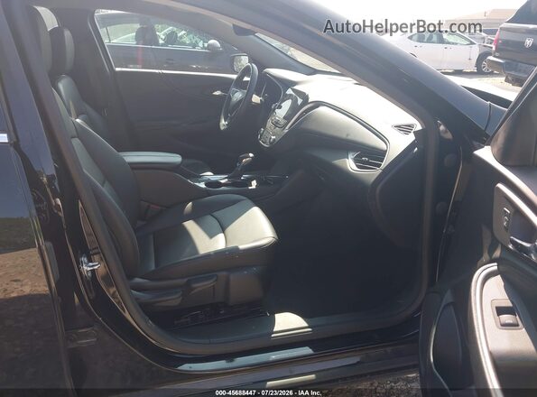 1G1ZD5ST7NF213248 2022 CHEVROLET MALIBU Черный Вид салона спереди