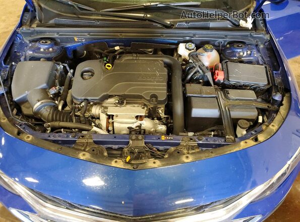 1G1ZD5ST7PF203452 2023 CHEVROLET MALIBU Blue Widok wnętrza z tyłu