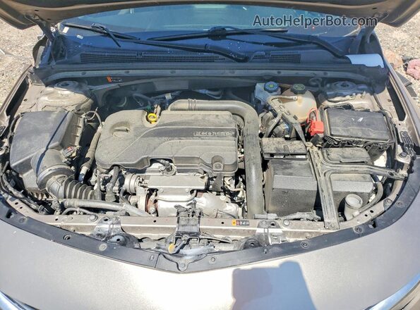 1G1ZD5ST7PF205489 2023 CHEVROLET MALIBU Серебряный Вид задней части салона
