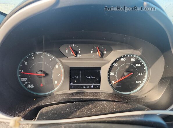 1G1ZD5ST7PF209333 2023 CHEVROLET MALIBU White Вид щитка приладів