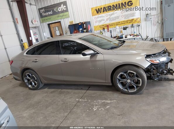 1G1ZD5ST7PF242509 2023 CHEVROLET MALIBU Champagne Widok wnętrza 360 stopni