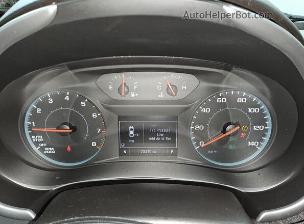 1G1ZD5ST7RF132143 2024 CHEVROLET MALIBU Gray Vista del cuadro de instrumentos