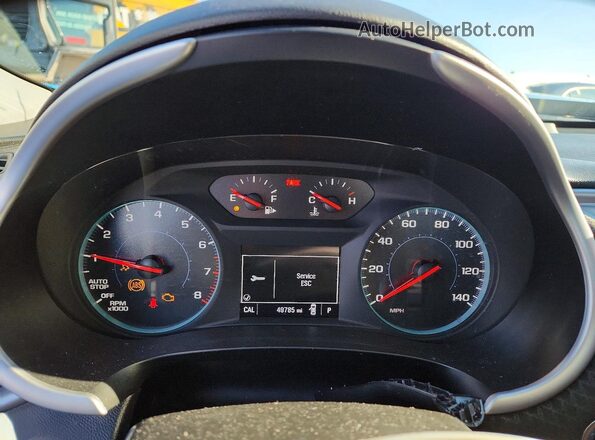 1G1ZD5ST7RF177535 2024 CHEVROLET MALIBU Black Вид щитка приладів