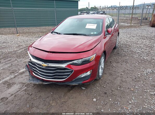 1G1ZD5ST7RF239631 2024 CHEVROLET MALIBU Red წინა მარცხენა ხედი სამი მეოთხედიდან