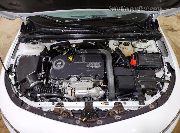 1G1ZD5ST7SF126512 2025 CHEVROLET MALIBU Белый Вид задней части салона
